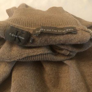 Vintage CK Calvin Klein cashmere/cotton sweater